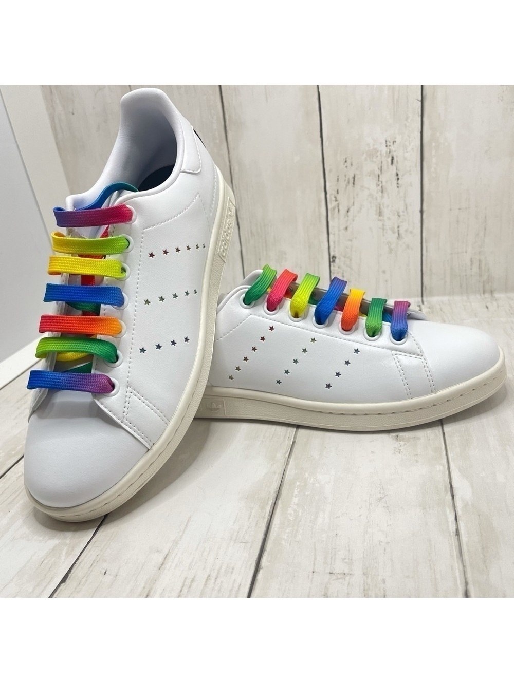 NWOB Adidas +Stella McCartney Stan Smith Sneakers Size 38 - Picture 4 of 9